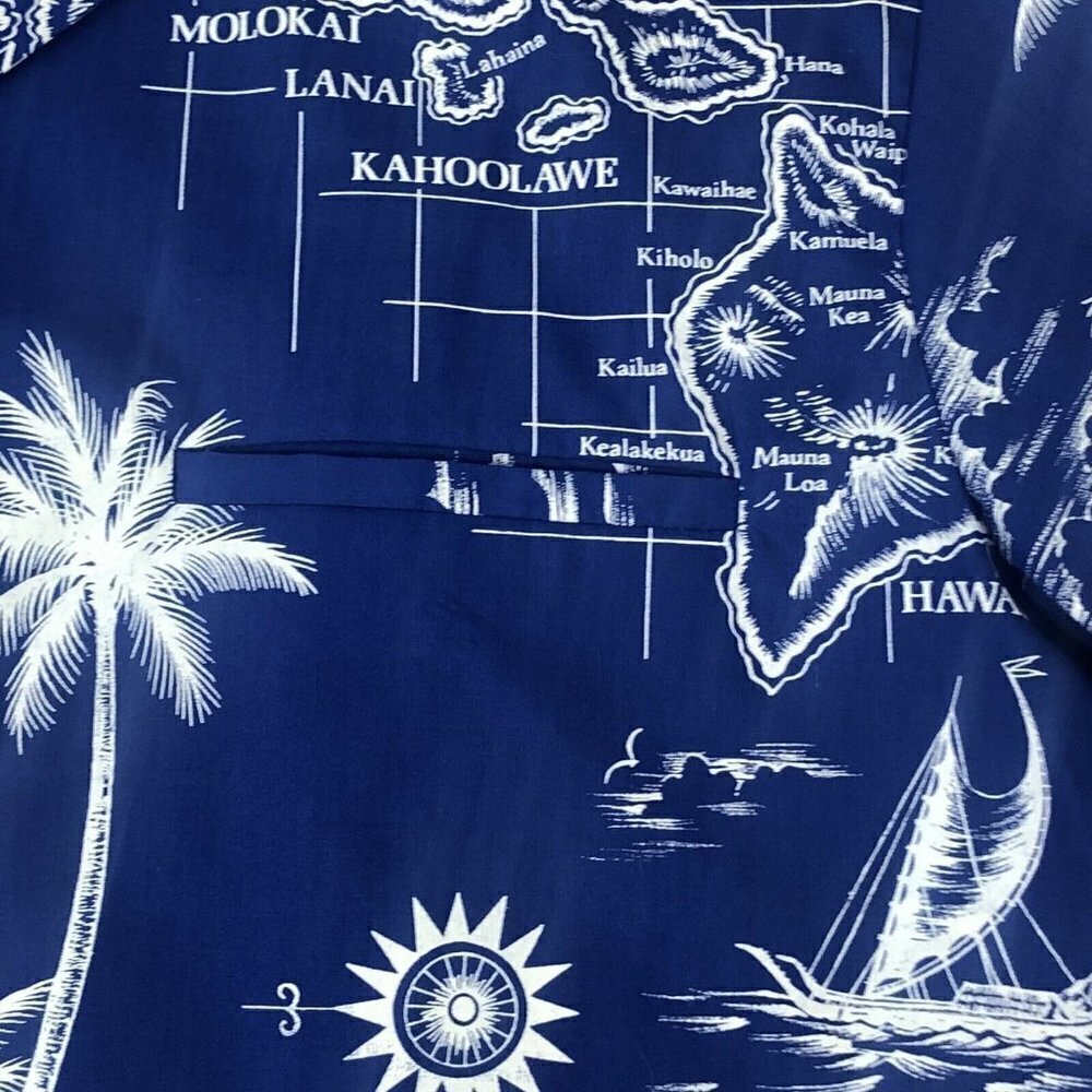 Vintage Royal Creations Hawaiian Shirt Medium - Picture 8 of 10